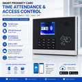 Cloud Based WiFi Proximity Card Time And Attendance System Employee Workforce Management Solution Online Free Clock In/Out Syste